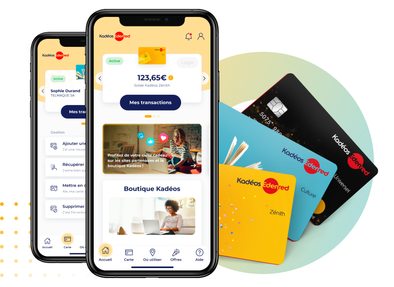 Chèques/Carte Kadéos comment utiliser son titre cadeau Edenred